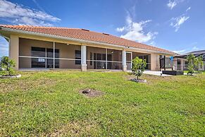 Screened Patio: Canal-front Cape Coral Home