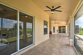 Screened Patio: Canal-front Cape Coral Home