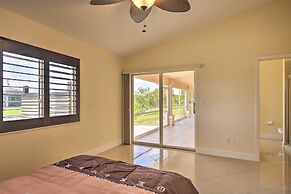Screened Patio: Canal-front Cape Coral Home