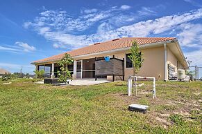 Screened Patio: Canal-front Cape Coral Home