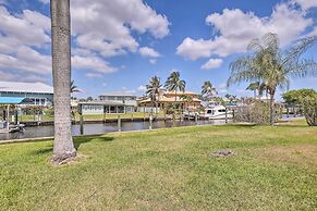 Canalfront Family Home w/ Boat Dock & Games!