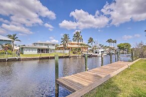 Canalfront Family Home w/ Boat Dock & Games!