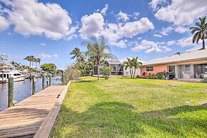 Canalfront Family Home w/ Boat Dock & Games!