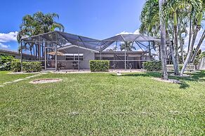 Cape Coral Waterfront Getaway w/ Pool & Dock!
