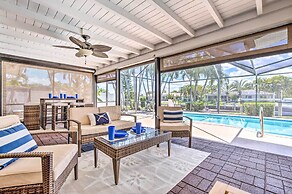 Cape Coral Waterfront Getaway w/ Pool & Dock!