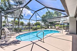 Cape Coral Waterfront Getaway w/ Pool & Dock!