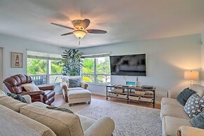 Covered Deck & Bay Views: Bradenton Beach Abode!