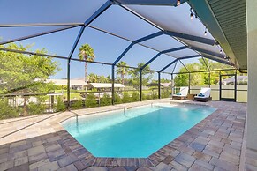 Home w/ Boat Dock & Gulf Access in Cape Coral