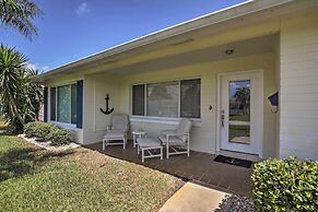 Home w/ Furnished Lanai - 1 Block to Ormond Beach!