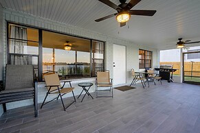 Lakefront Home w/ Screened Porch & Grill