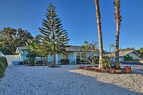 Lush Seminole Surf Inn w/ Backyard Fire Pit!