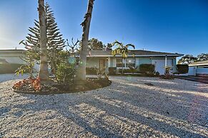 Lush Seminole Surf Inn w/ Backyard Fire Pit!