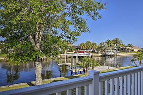 Luxe Waterfront Oasis w/ Dock, Heated Pool & Spa!