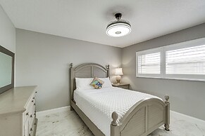 Luxe Waterfront Oasis w/ Dock, Heated Pool & Spa!