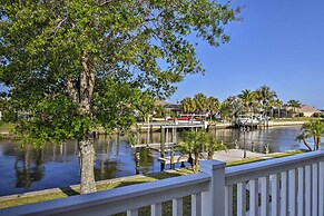 Luxe Waterfront Oasis w/ Dock, Heated Pool & Spa!