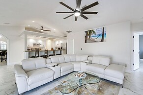 Luxe Waterfront Oasis w/ Dock, Heated Pool & Spa!