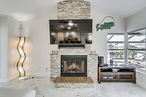 Luxe Waterfront Oasis w/ Dock, Heated Pool & Spa!