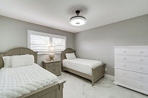 Luxe Waterfront Oasis w/ Dock, Heated Pool & Spa!