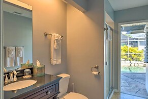 Luxe Waterfront Oasis w/ Dock, Heated Pool & Spa!