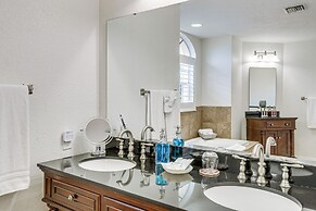 Luxe Waterfront Oasis w/ Dock, Heated Pool & Spa!