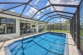 Modern Cape Coral Home: Private Lanai + Pool!