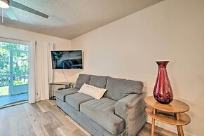 Old Florida Setting w/ Kayaks & Fishing Poles