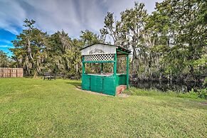 Peaceful Canal-front Retreat w/ Boathouse!