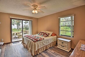 'pirate Cove' Home in Welaka: Dock & River Access!