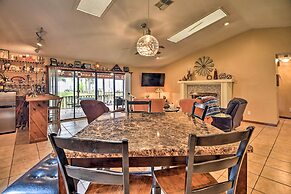 'pirate Cove' Home in Welaka: Dock & River Access!