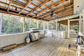 Secluded 2-home Getaway on < 13 Forest Acres!