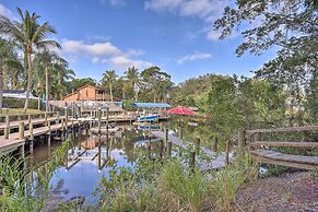 Stuart Vacation Rental Walk to Private Boat Dock!