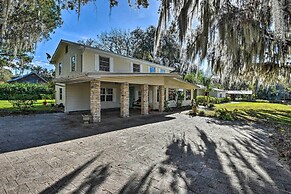 St Johns River Canal Home w/ Grill!