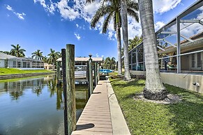 3 Mi to Downtown Cape Coral: Canal-front Villa