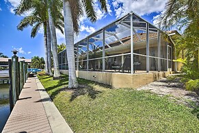 3 Mi to Downtown Cape Coral: Canal-front Villa