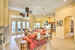 3 Mi to Downtown Cape Coral: Canal-front Villa