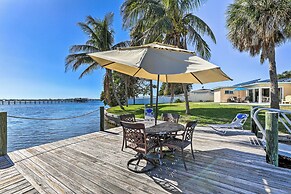 Waterfront Palmetto Home w/ Pool, Dock & Kayaks!