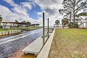 Waterfront Panacea Vacation Rental w/ Dock!