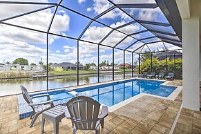 Private Pool: Canalfront Home in Cape Coral