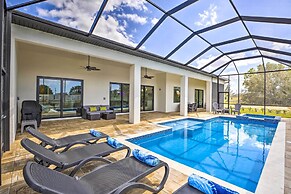 Private Pool: Canalfront Home in Cape Coral