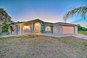 Canal-front Cape Coral Home w/ Patio & Grill!