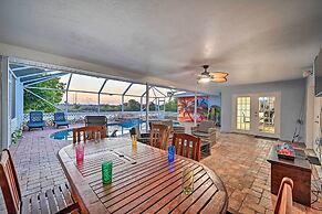 Canal-front Cape Coral Home w/ Patio & Grill!