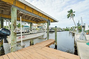 Private Pool & Deck: Canalfront St James City Home
