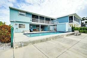 Private Pool & Deck: Canalfront St James City Home