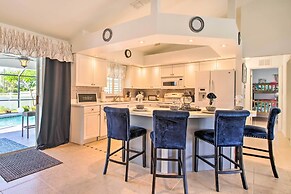 Chic Cape Coral Oasis w/ Pool: 5 Mi to Beach!