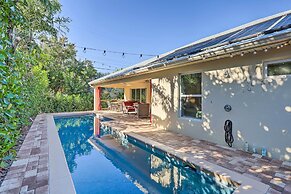 Chic Cocoa Beach Oasis w/ Pool - Steps to Shore!