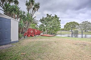 Private Pool & Dock: Coconut Creek Home!