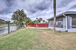 Private Pool & Dock: Coconut Creek Home!