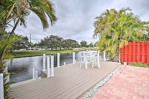 Private Pool & Dock: Coconut Creek Home!