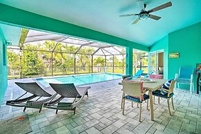 Colorful Cape Coral Vacation Rental w/ Pool!