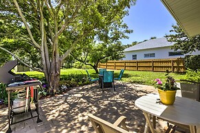 New Smyrna Beach Abode w/ Fire Pit, Walk to Beach!